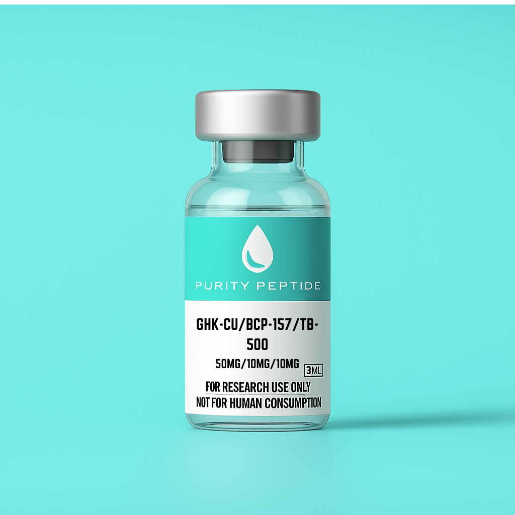 GHK-Cu / BPC-157 / TB-500 | Research Peptide Blend